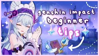 genshin impact beginner tips you NEED to know! ꒰ genshin impact ୭ ˚.