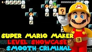 Super Mario Maker - Music Level Showcase - Smooth Criminal