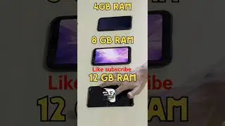 4 gb ram 8 gb ram  12 gb ram