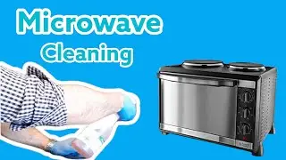 How to Clean A Microwave! Microwave Cleaning Hack