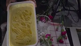 Easy mango ice cream 
