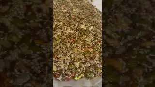 Homemade nuts and seeds brittle. Subscribe for full recipe #homaderecipes #pakistanivlogger