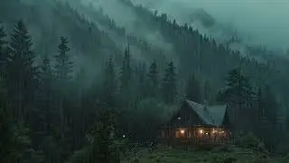 Rain & Distant Thunder 🌩️ Relaxing Thunderstorm Sounds for Sleep & Study | 10 Hours