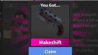 Getting Makeshift gun in MM2