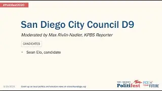 A Conversation with Candidate Sean Elo-Rivera