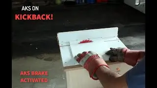 Anti-Kickback System (AKS) for Tablesaws