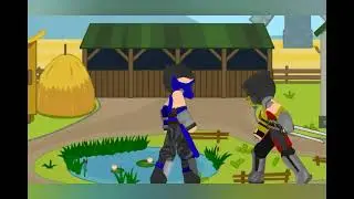 Scorpion vs Subzero/Скорпион vs Саб-зиро  / (At2) /рисуем мультфильмы 2