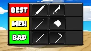 The Forge BEST WEAPONS Tier List in Roblox!