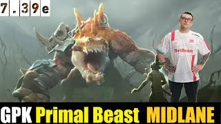 GPK [Primal Beast] MID 7.39e- DOTA 2 HIGHEST MMR MATCH#dota2gameplay #dota2  #gpk