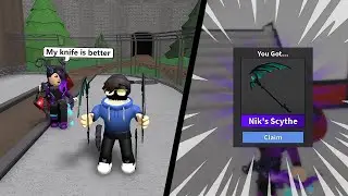 MM2 Gameplay with Niks Scythe