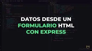 Como mandar datos de un formulario con express - nodejs