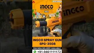 INGCO SPRAY GUN SPG-3508 CONTACT US FOR BEST PRICE +91 9461111172 #SprayGun #PowerTools #INGCO