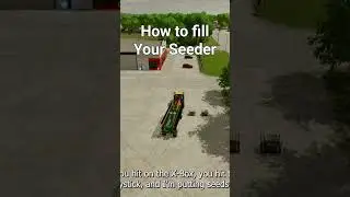 FS 22 Seeder, How to Fill Your Seeder! #farmingsimulator22 #farmingsimulator #fs22