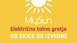 Električno talno gretje - od skice do izvedbe