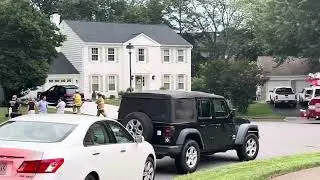 Truck 430 checking propane tanks
