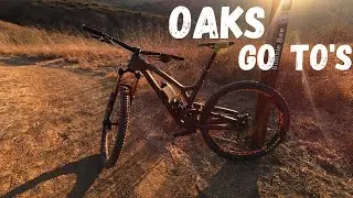 Mountain Biking SoCal // The Go To/ Warm Ups of Santiago Oaks