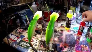 SPRAY SESSION:  Neon Sushi... and correcting an 
