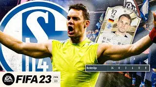 Kann PRIME MANUEL NEUER Schalke 04 retten? 👀 | FIFA 23 Karrieremodus Experiment 👨&zwj;🔬