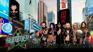 WWE Summerslam 2020 Early Match Card Predictions