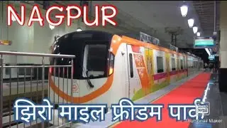 zero mile freedom park Nagpur metro city