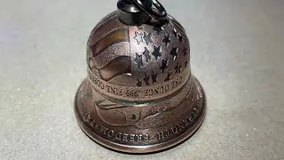 Coin bells made from copper rounds