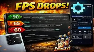 POCO X6 PRO GAME FPS Drop Problem Fix | Poco X6 Pro 90 Fps Issue Fix 😱