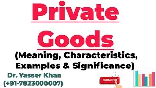 Private Goods | Meaning  Of Private Goods | Economics | Public Finance | UPSC