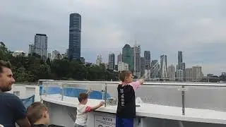 Brisbane river ride on Citycat
