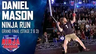 Daniel Mason struggles with The Floating Doors | Australian Ninja Warrior 2019