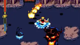 Beyond Oasis (The Story of Thor) - Boss 02. Black Skull (No Damage & Magic)