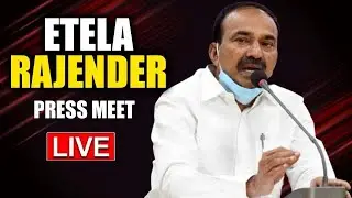 ETALA RAJENDER PRESS MEET LIVE