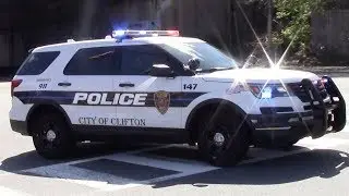 Clifton Police Department Car 147 Responding 4-26-18