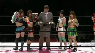Thunder Rock (Io Shirai & Mayu Iwatani) (c) vs JKGReeeeN (Jungle Kyona & Momo Watanabe)