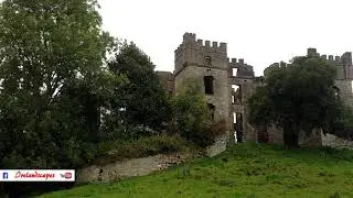 Ireland Donegal Raphoe Castle - Historical Landscape Scenery