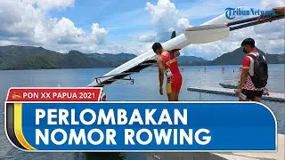 Canowing Berakhir, Cabor Dayung Perlombakan 15 Nomor Rowing, 13 di Antaranya Nomor Olympic