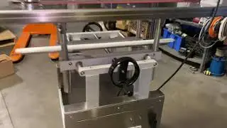 Accutek Side Grip Bottomless Gap Transfer Conveyor - Hugger Conveyor