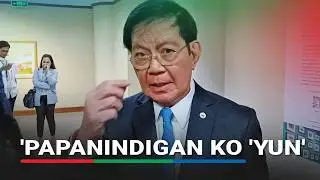 Lacson confirms draft Blue Ribbon report recommending charges vs Chiz, Jinggoy, Joel