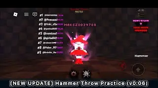 ROBLOX (#536; [NEW UPDATE] Hammer Throw Practice (v0.06))