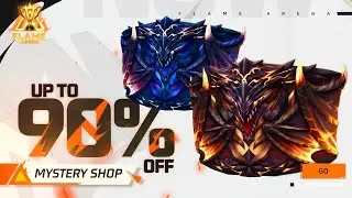 Mystery Shop Event😨|| in Freefire💕Try your Luck up to 90% off🫣