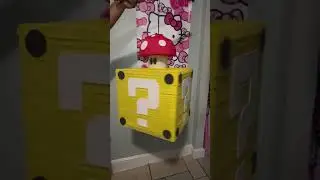 Handmade By Me Super Mario Pi&ntilde;ata #supermariobros #supermario #handmade #pinatas