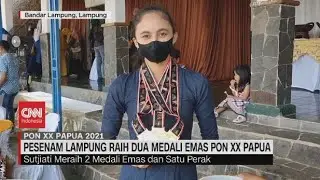 Pesenam Blasteran Amerika Raih Emas PON