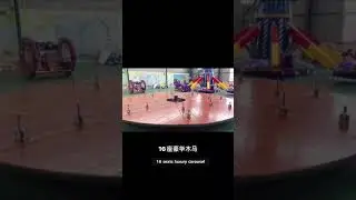 Customize amusement rides luxury 16 seats carousel horse ride