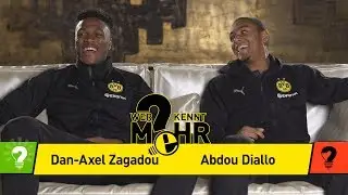 Dan-Axel Zagadou vs. Abdou Diallo | Who knows more? - The BVB-Duel
