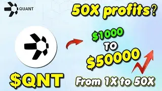 Quant QNT: Simple Strategy for Earning 50X Profits Fast!