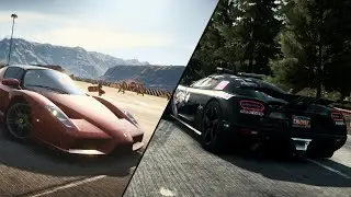 NFS Rivals - Ferrari Enzo & Koenigsegg Agera R (Heroes Of Rivals Pack) [21:9]