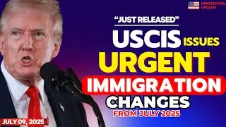 USCIS Issues URGENT Immigration Changes - Work Permit, Green Cards and More