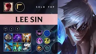 Lee Sin Top vs Fiora - EUW Master Patch 25.24