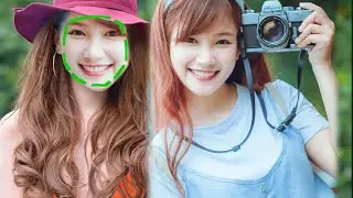 Demo use FaceOff - Face Changer mobile app