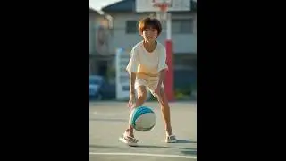 Summer Court | Japanese Street Basketball 1v1 | Golden Hour
