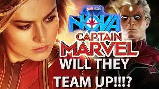 Captain Marvel and Nova Team up is coming? 😱